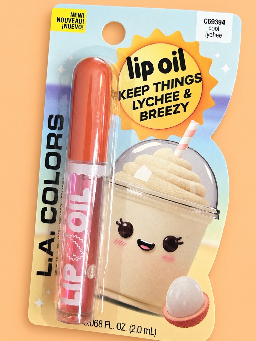 L.A. COLORS Cool Lychee Lip Oil
